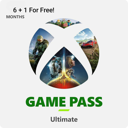 Xbox Game Pass Ultimate 6 Months + 1 For Free