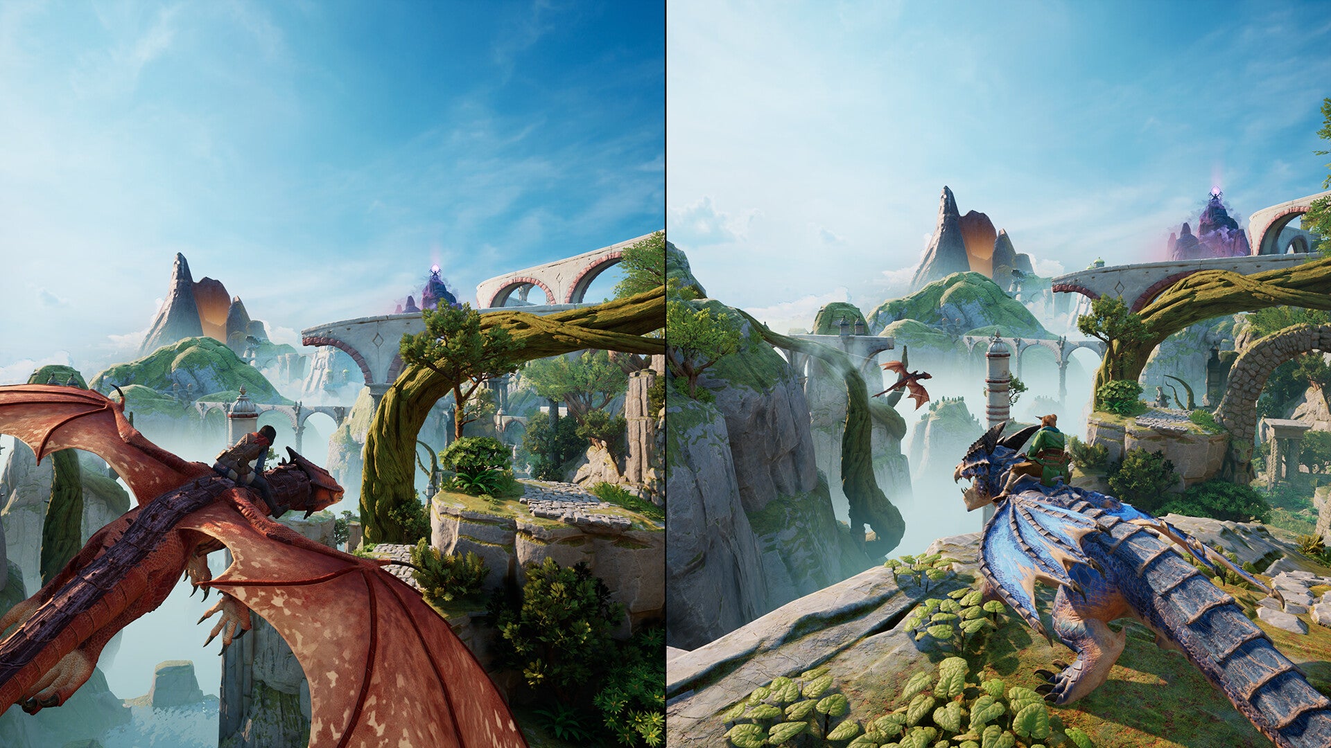 Stunning graphics and visual effects in Split Fiction Xbox Series X|S game.